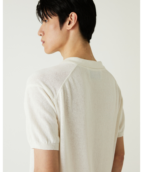 THEENDQUESTION(ジエンドクエスチョン)の「Cotton linen collar knit top / IVORY(ニット/セーター・レディース・その他・1/2)」の15枚目の写真