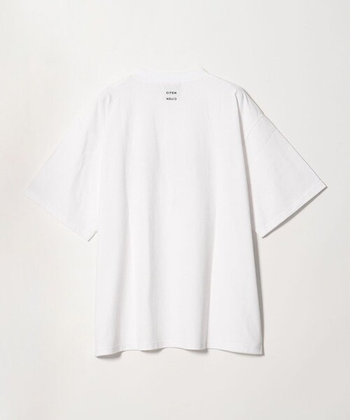 CITEN(シテン)の「【別注】<Adult Oriented Records×CITEN> プリントT(Tシャツ/カットソー・メンズ・ホワイト/ブラック・M/L)」の6枚目の写真
