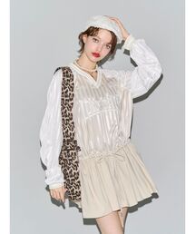 jouetie | 【LONSDALE×jouetie】Vネックチュニックワンピース(ワンピース)