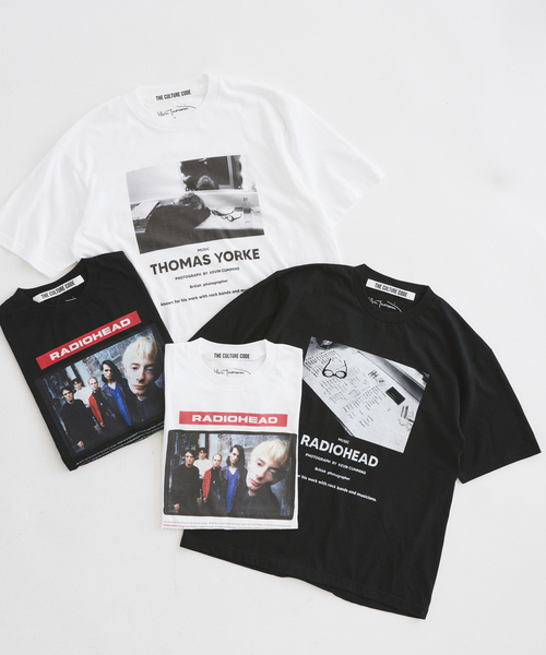 JOURNAL STANDARD relume（ジャーナルスタンダード　レリューム）の「《追加》【THE CULTURE CODE】レディオヘッド by Kevin Cummins フォトTシャツ（Tシャツ/カットソー・メンズ・ホワイト/ブラック/ブラック系その他/ホワイト系その他・MEDIUM/LARGE）」の18枚目の写真