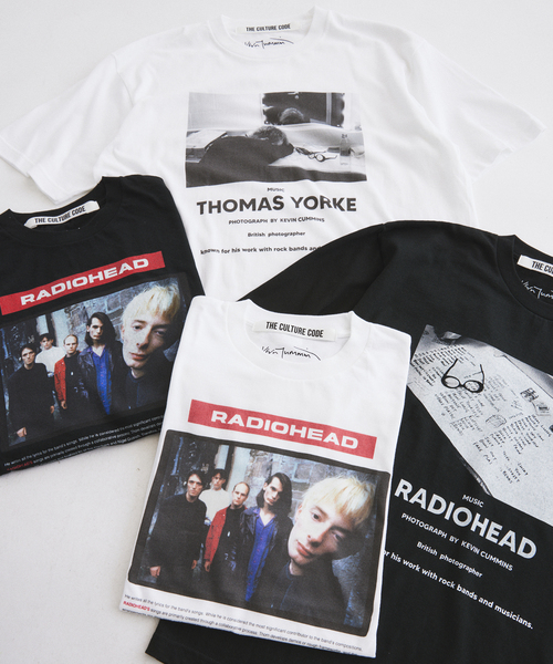 JOURNAL STANDARD relume（ジャーナルスタンダード　レリューム）の「《追加》【THE CULTURE CODE】レディオヘッド by Kevin Cummins フォトTシャツ（Tシャツ/カットソー・メンズ・ホワイト/ブラック/ブラック系その他/ホワイト系その他・MEDIUM/LARGE）」の19枚目の写真