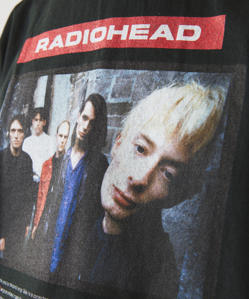 JOURNAL STANDARD relume（ジャーナルスタンダード　レリューム）の「《追加》【THE CULTURE CODE】レディオヘッド by Kevin Cummins フォトTシャツ（Tシャツ/カットソー・メンズ・ホワイト/ブラック/ブラック系その他/ホワイト系その他・MEDIUM/LARGE）」の11枚目の写真