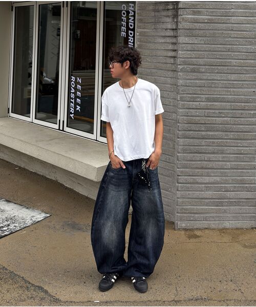 DNSR(ディーエヌエスアール)の「レガシーカーブドデニムパンツシャドーブルー(デニムパンツ・メンズ・その他・SMALL/MEDIUM/LARGE/X-LARGE)」の2枚目の写真