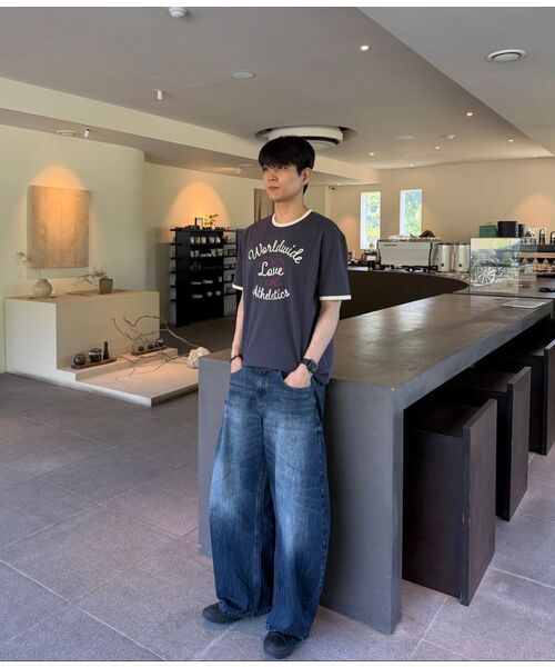 DNSR(ディーエヌエスアール)の「レガシーカーブドデニムパンツシャドーブルー(デニムパンツ・メンズ・その他・SMALL/MEDIUM/LARGE/X-LARGE)」の3枚目の写真
