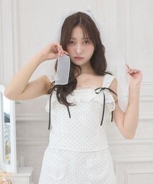 2wayレースフリルビスチェ