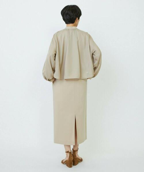 feerique(フィーリック)の「feerique メッシュ×ジャージドッキングワンピース(ワンピース・レディース・ベージュ・2/3)」の15枚目の写真