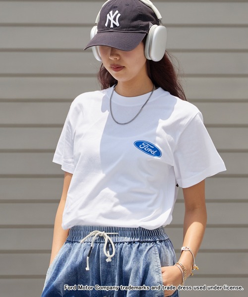 GOOD ROCK SPEED（グッドロックスピード）の「GOOD ROCK SPEED/グッドロックスピード Mustang グラフィック 半袖Tシャツ メンズ 秋 秋服 2026年秋冬（Tシャツ/カットソー・メンズ・ホワイト/チャコールグレー・S/M/L/XL）」の5枚目の写真