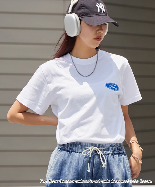 GOOD ROCK SPEED（グッドロックスピード）の「GOOD ROCK SPEED/グッドロックスピード Mustang グラフィック 半袖Tシャツ メンズ 秋 秋服 2026年秋冬（Tシャツ/カットソー・メンズ・ホワイト/チャコールグレー・S/M/L/XL）」の6枚目の写真