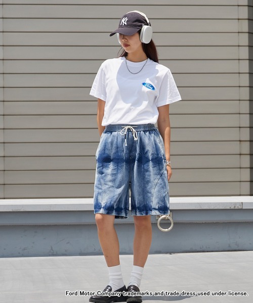 GOOD ROCK SPEED（グッドロックスピード）の「GOOD ROCK SPEED/グッドロックスピード Mustang グラフィック 半袖Tシャツ メンズ 秋 秋服 2026年秋冬（Tシャツ/カットソー・メンズ・ホワイト/チャコールグレー・S/M/L/XL）」の10枚目の写真