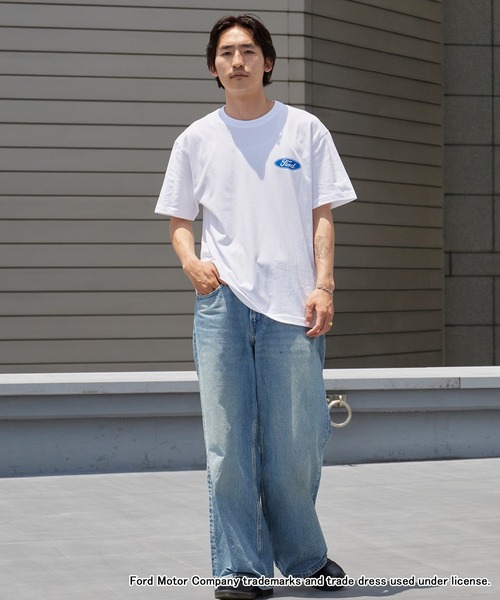 GOOD ROCK SPEED（グッドロックスピード）の「GOOD ROCK SPEED/グッドロックスピード Mustang グラフィック 半袖Tシャツ メンズ 秋 秋服 2026年秋冬（Tシャツ/カットソー・メンズ・ホワイト/チャコールグレー・S/M/L/XL）」の18枚目の写真