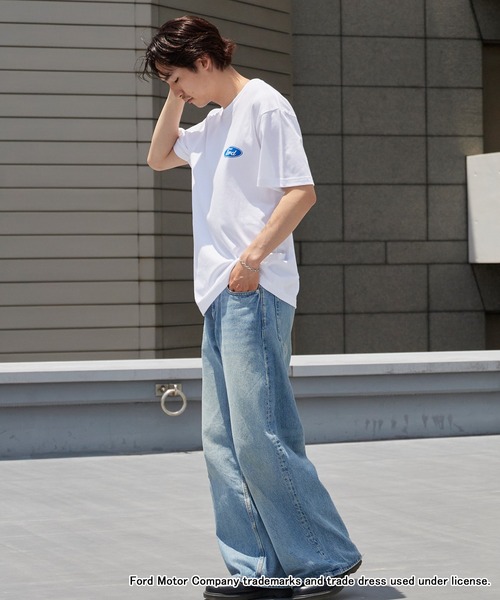 GOOD ROCK SPEED（グッドロックスピード）の「GOOD ROCK SPEED/グッドロックスピード Mustang グラフィック 半袖Tシャツ メンズ 秋 秋服 2026年秋冬（Tシャツ/カットソー・メンズ・ホワイト/チャコールグレー・S/M/L/XL）」の20枚目の写真