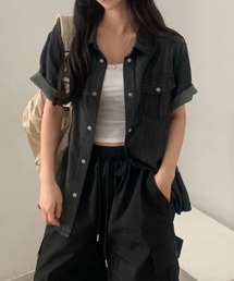 デニムシャツ