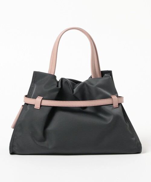 Demi-Luxe BEAMS（デミルクス ビームス）の「VIOLAd’ORO / BIANCA クロア ナイロン トートバッグ S（トートバッグ・レディース・ブラック系その他4/ブラック/チャコールグレー/カーキ/ブラウン系その他4・ONE SIZE）」の6枚目の写真