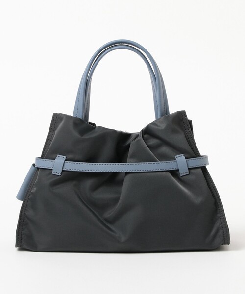 Demi-Luxe BEAMS（デミルクス ビームス）の「VIOLAd’ORO / BIANCA クロア ナイロン トートバッグ S（トートバッグ・レディース・ブラック系その他4/ブラック/チャコールグレー/カーキ/ブラウン系その他4・ONE SIZE）」の9枚目の写真