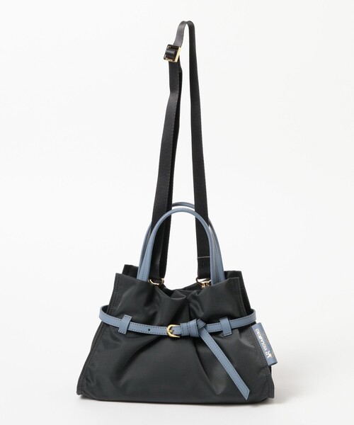 Demi-Luxe BEAMS（デミルクス ビームス）の「VIOLAd’ORO / BIANCA クロア ナイロン トートバッグ S（トートバッグ・レディース・ブラック系その他4/ブラック/チャコールグレー/カーキ/ブラウン系その他4・ONE SIZE）」の11枚目の写真