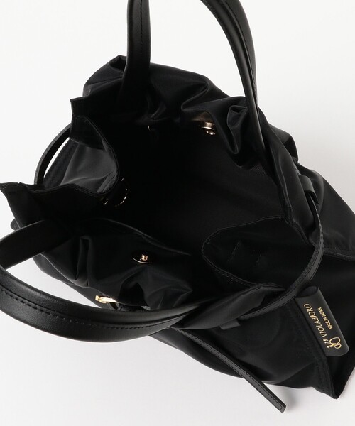 Demi-Luxe BEAMS（デミルクス ビームス）の「VIOLAd’ORO / BIANCA クロア ナイロン トートバッグ S（トートバッグ・レディース・ブラック系その他4/ブラック/チャコールグレー/カーキ/ブラウン系その他4・ONE SIZE）」の13枚目の写真