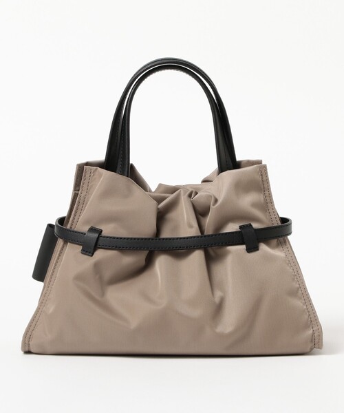 Demi-Luxe BEAMS（デミルクス ビームス）の「VIOLAd’ORO / BIANCA クロア ナイロン トートバッグ S（トートバッグ・レディース・ブラック系その他4/ブラック/チャコールグレー/カーキ/ブラウン系その他4・ONE SIZE）」の15枚目の写真