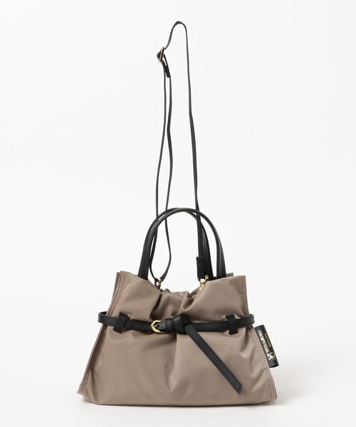 Demi-Luxe BEAMS（デミルクス ビームス）の「VIOLAd’ORO / BIANCA クロア ナイロン トートバッグ S（トートバッグ・レディース・ブラック系その他4/ブラック/チャコールグレー/カーキ/ブラウン系その他4・ONE SIZE）」の17枚目の写真