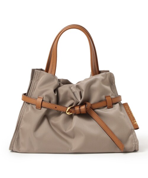 Demi-Luxe BEAMS（デミルクス ビームス）の「VIOLAd’ORO / BIANCA クロア ナイロン トートバッグ S（トートバッグ・レディース・ブラック系その他4/ブラック/チャコールグレー/カーキ/ブラウン系その他4・ONE SIZE）」の18枚目の写真