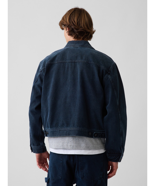 GAP（ギャップ）の「デニム ボクシー ワークジャケット（デニムジャケット・メンズ・その他・XS/S/M/L/XL）」の3枚目の写真