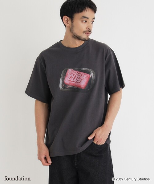 Right-on（ライトオン）の「【Right-on別注】ムービープリントTシャツ（Tシャツ/カットソー・レディース・ホワイト系1/チャコール/チャコールグレー/ライトグレー/ホワイト/ライトブルー・06/05/04）」の19枚目の写真