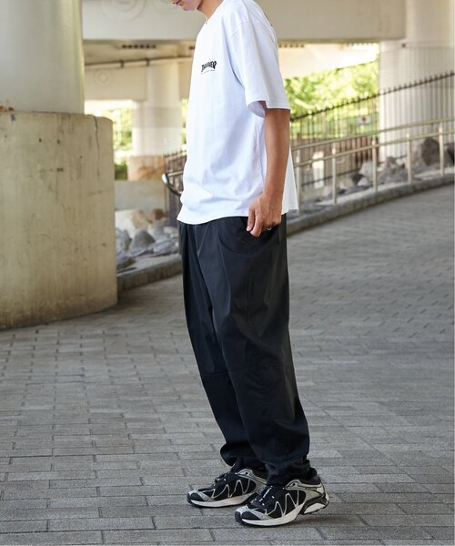 VENCEEXCHANGE(ヴァンスエクスチェンジ)の「THRASHER /スラッシャー 3DファブリックロゴTシャツ(Tシャツ/カットソー・メンズ・ブラック/ホワイト・LL/L/M)」の4枚目の写真