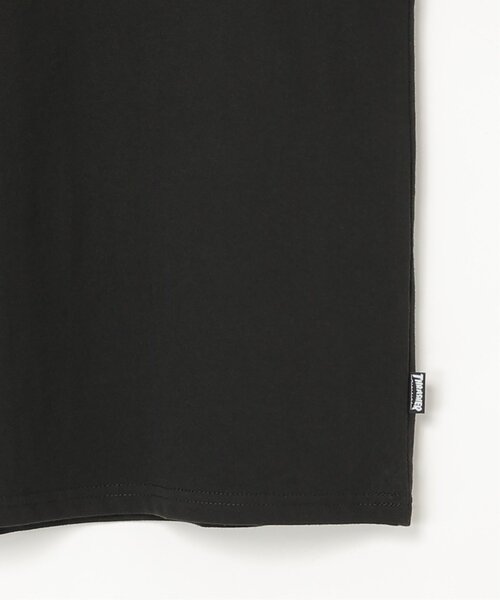 VENCEEXCHANGE(ヴァンスエクスチェンジ)の「THRASHER /スラッシャー 3DファブリックロゴTシャツ(Tシャツ/カットソー・メンズ・ブラック/ホワイト・LL/L/M)」の11枚目の写真