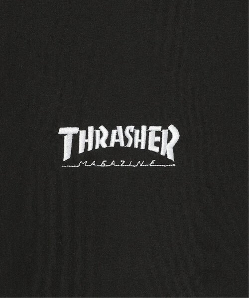 VENCEEXCHANGE(ヴァンスエクスチェンジ)の「THRASHER /スラッシャー 3DファブリックロゴTシャツ(Tシャツ/カットソー・メンズ・ブラック/ホワイト・LL/L/M)」の13枚目の写真