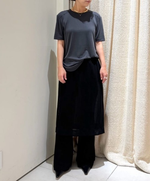LE PHIL（ルフィル）の「◆シアースカート（スカート・レディース・ブラック・F）」の11枚目の写真