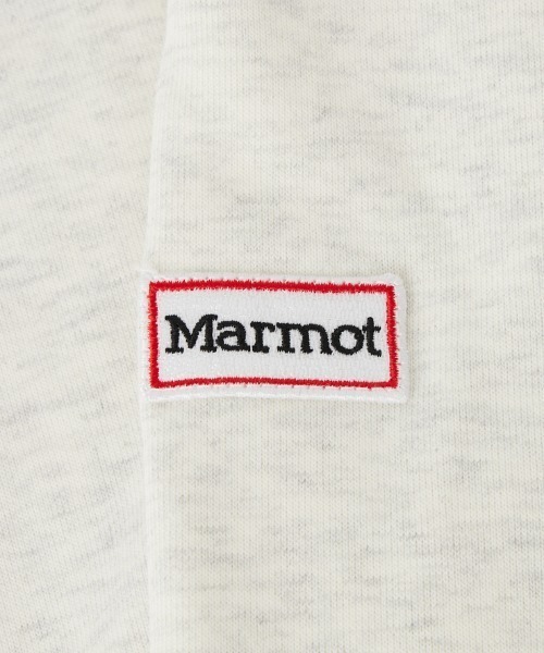 MARMOT（マーモット）の「【WEB先行予約】[Marmot/マーモット] 別注 ワンポイントロゴ刺繍 ジップパーカー（パーカー・レディース・ブラック/アッシュグレー・S/M/L/XL）」の8枚目の写真