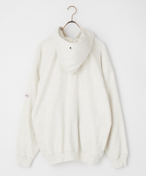 MARMOT（マーモット）の「【WEB先行予約】[Marmot/マーモット] 別注 ワンポイントロゴ刺繍 ジップパーカー（パーカー・レディース・ブラック/アッシュグレー・S/M/L/XL）」の6枚目の写真