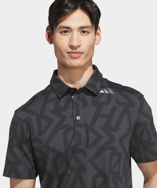 adidas(アディダス)の「メンズ コッドモック長袖ポロシャツ【adidas Golf/アディダスゴルフ】(ポロシャツ・メンズ・グレー・SMALL/MEDIUM/LARGE/X-LARGE/XX-LARGE/3XL)」の3枚目の写真