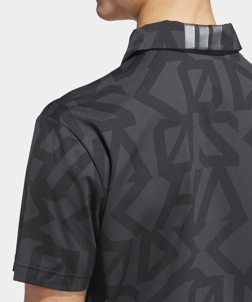 adidas(アディダス)の「メンズ コッドモック長袖ポロシャツ【adidas Golf/アディダスゴルフ】(ポロシャツ・メンズ・グレー・SMALL/MEDIUM/LARGE/X-LARGE/XX-LARGE/3XL)」の4枚目の写真