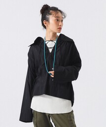 ドビー ストライプ スモック