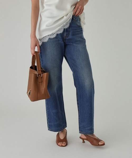 Levi's(リーバイス)の「【Levi's】<BABYLONE Exclusive>90's ANKLE DENIM(デニムパンツ・レディース・ライトブルー・27/26/25/24)」の2枚目の写真