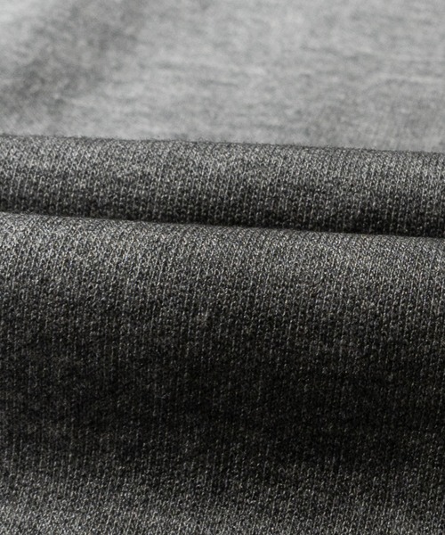 JOHN'S CLOSET(ジョンズクローゼット)の「【31】スプレー加工 カーブシルエットポンチスウェットパンツ ドローコード付き(スウェットパンツ・メンズ・ブラック/杢グレー・MEDIUM/LARGE)」の10枚目の写真