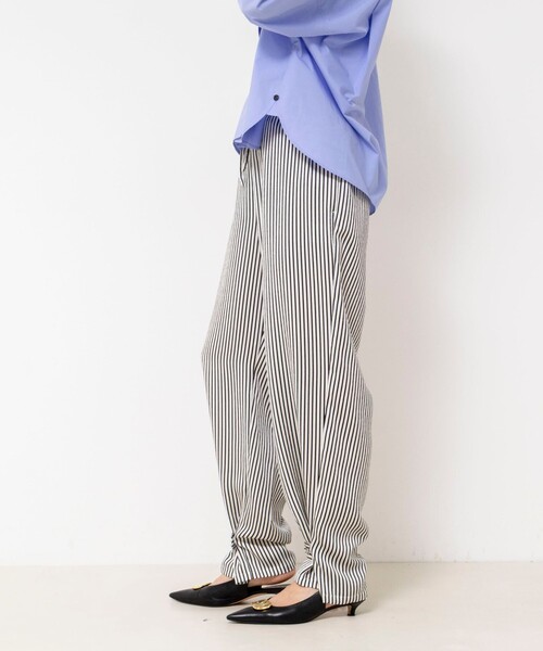 NOLLEY’S(ノーリーズ)の「ウォッシャブルストライプパンツ(その他パンツ・レディース・ホワイト系その他4・38/36)」の7枚目の写真