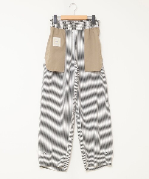 NOLLEY’S(ノーリーズ)の「ウォッシャブルストライプパンツ(その他パンツ・レディース・ホワイト系その他4・38/36)」の22枚目の写真
