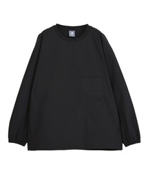 ファンクショナルウーブンプルオーバーロングスリーブ
