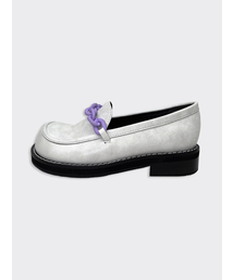 Chain Loafer Women [Damage White]