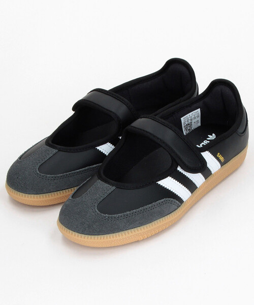 FREAK'S STORE（フリークスストア）の「限定展開 adidas/アディダス SAMBA JANE W/サンバジェーンシューズ[23.0cm～24.5cm展開]（スニーカー・レディース・オフホワイト/ブラック・23.0cm/23.5cm/24.0cm/24.5cm）」の2枚目の写真