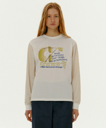 TEKET（テケット）の「Spectrum L/S Tee White（Tシャツ/カットソー）」