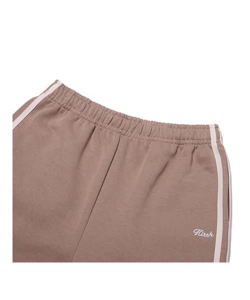 KIRSH（キルシー）の「ラインディテールトラックパンツ[ブラウン]（カーディガン/ボレロ・レディース・その他・MEDIUM/SMALL）」の4枚目の写真