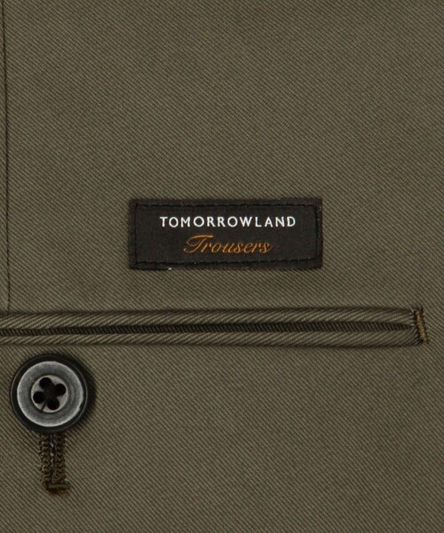 TOMORROWLAND （トゥモローランド）の「【WEB・アウトレット限定】 コットンストレッチチノ スリムテーパードパンツ（チノパンツ・メンズ・カーキ/ブラック/ベージュ/チャコールグレー/ネイビー・S/L/M）」の21枚目の写真