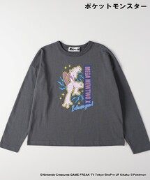 Right-on（ライトオン）の「【ポケットモンスター】プリントロンT（Tシャツ/カットソー）」