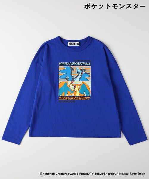 Right-on（ライトオン）の「【ポケットモンスター】プリントロンT（Tシャツ/カットソー・キッズ・ブラック系/グレー系その他/ブルー系その他2/ホワイト系1・11/12/13/14）」の4枚目の写真