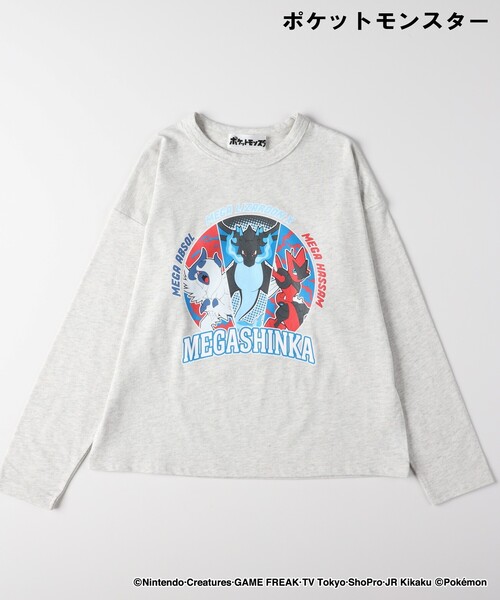 Right-on（ライトオン）の「【ポケットモンスター】プリントロンT（Tシャツ/カットソー・キッズ・ブラック系/グレー系その他/ブルー系その他2/ホワイト系1・11/12/13/14）」の10枚目の写真