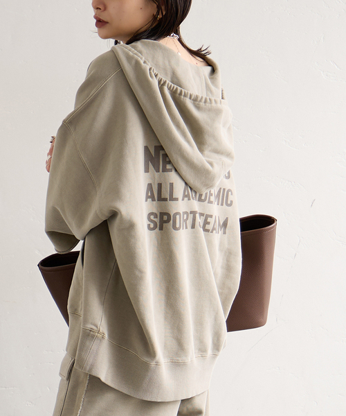 jj mercer(ジェイジェイマーサー)の「【J.J.Mercer / ジェイジェイマーサー】 MEXICAN HOODIE(スウェット・レディース・チャコールグレー/ブラウン・FREE)」の12枚目の写真