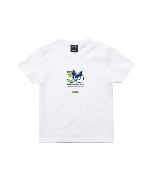 ZOZOSPOT(ゾゾスポット)の「Pokemon 30th Anniversary 1025 T-shirt 「ビビヨン(ゆきぐにのもよう)」(Tシャツ/カットソー・レディース・ホワイト・SMALL/MEDIUM/LARGE/X-LARGE/XX-LARGE/XXX-LARGE/100cm/110cm/120cm/130cm/140cm/150cm/160cm)」の2枚目の写真