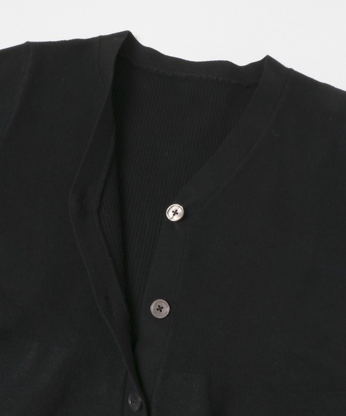 URBAN RESEARCH ROSSO WOMEN(アーバンリサーチ ロッソ)の「カシミヤシルク混ペプラムニットアップ(ニット/セーター・レディース・ブラック/ライトベージュ・FREE)」の5枚目の写真